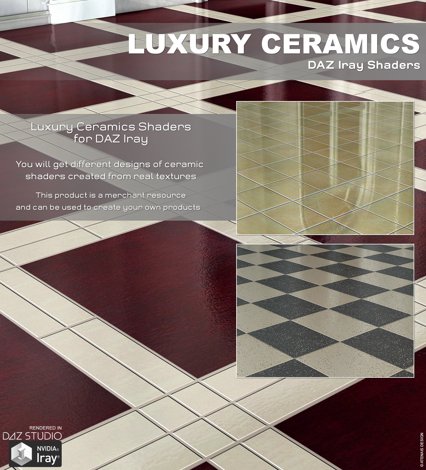 DAZ Iray - Luxury Ceramics by N/A