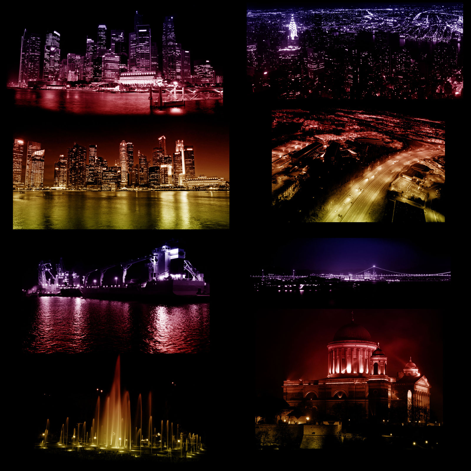 City Night Lights PS Brushes by N/A