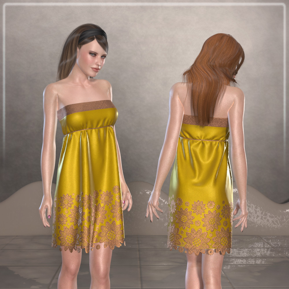 FRQ Dynamics: Minimal Cocktail Dress by N/A