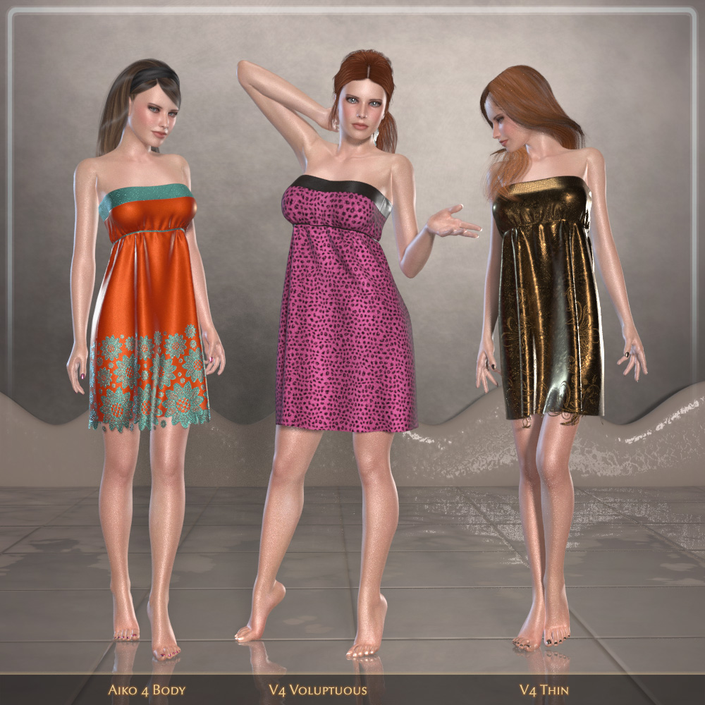 FRQ Dynamics: Minimal Cocktail Dress by N/A