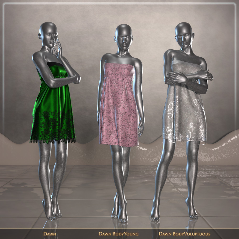 FRQ Dynamics: Minimal Cocktail Dress by N/A