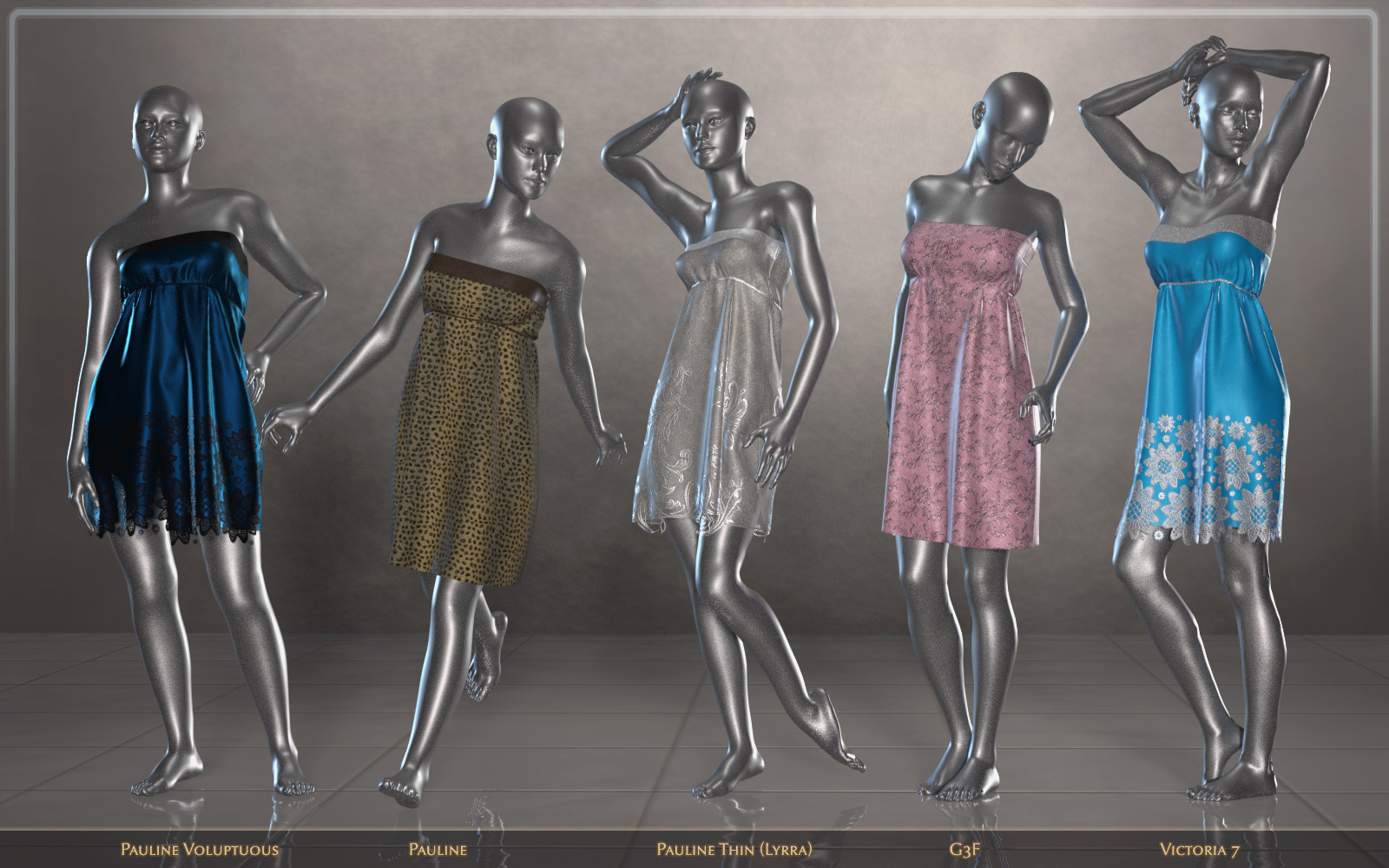 FRQ Dynamics: Minimal Cocktail Dress by N/A