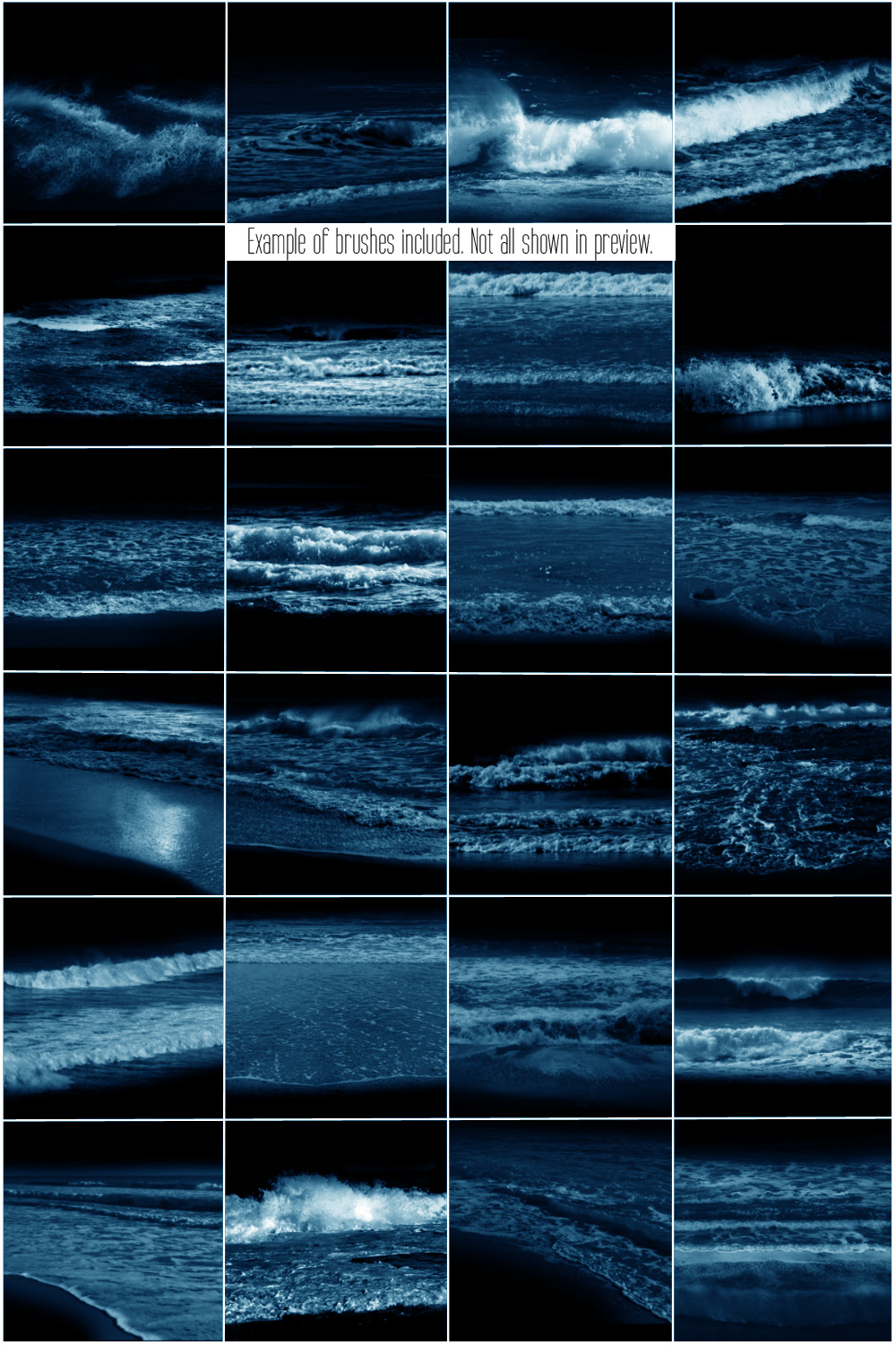FS Tidal Waves Brushes by N/A