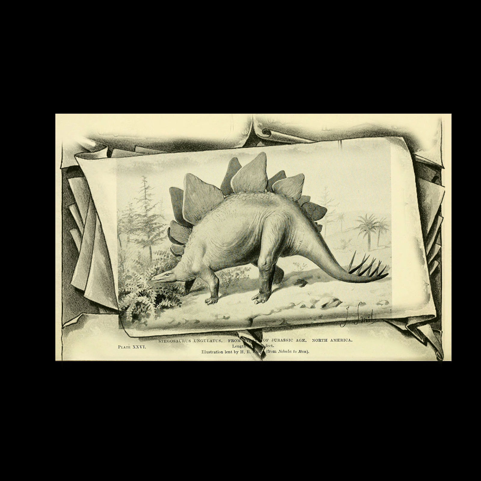 Old Book Sketched Frames PS Brushes by N/A