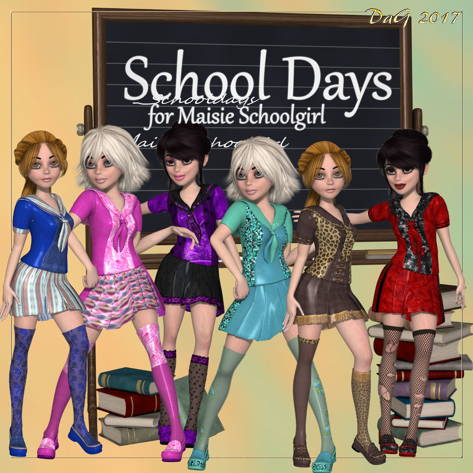 DA-Schooldays for Maisie Schoolgirl by N/A