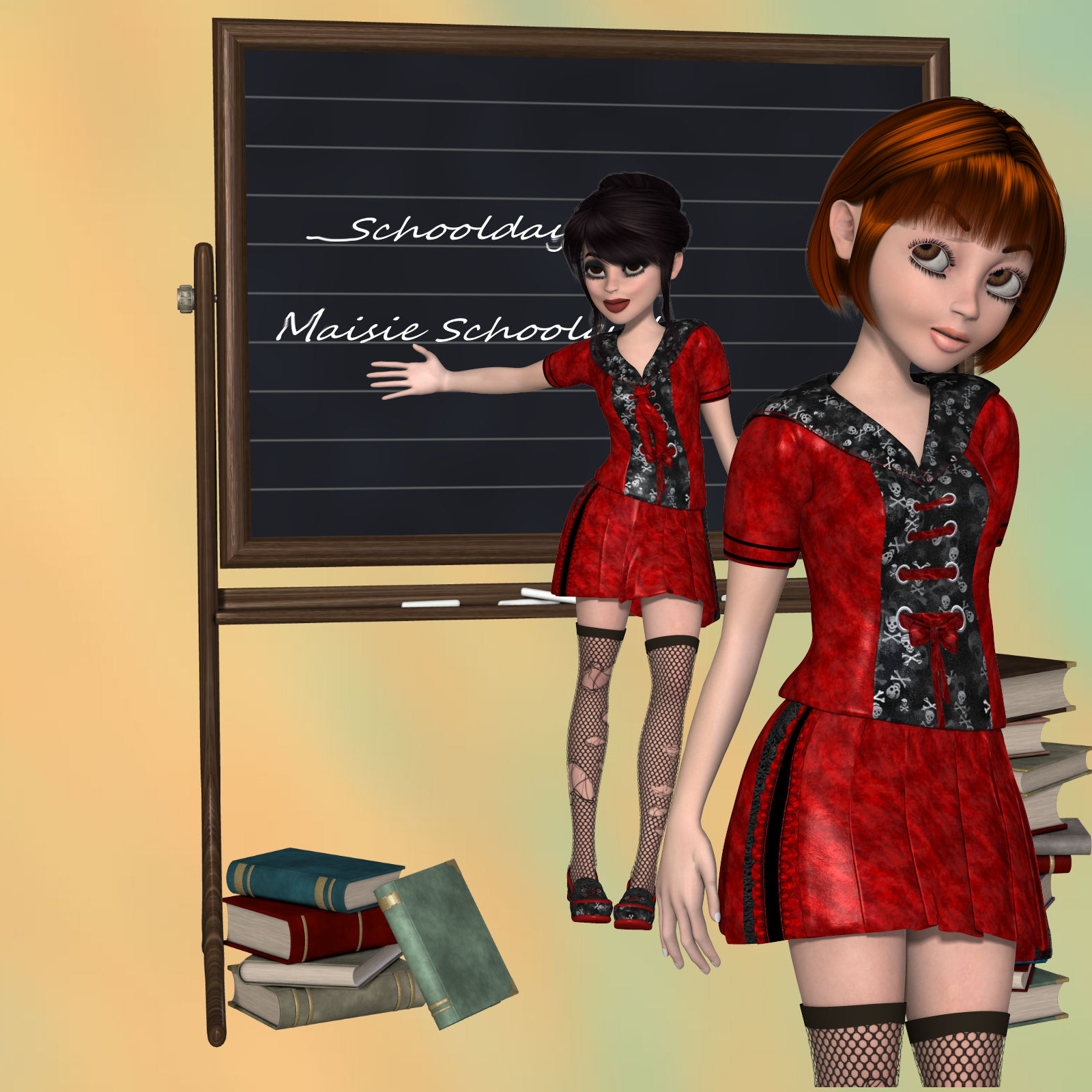 DA-Schooldays for Maisie Schoolgirl by N/A