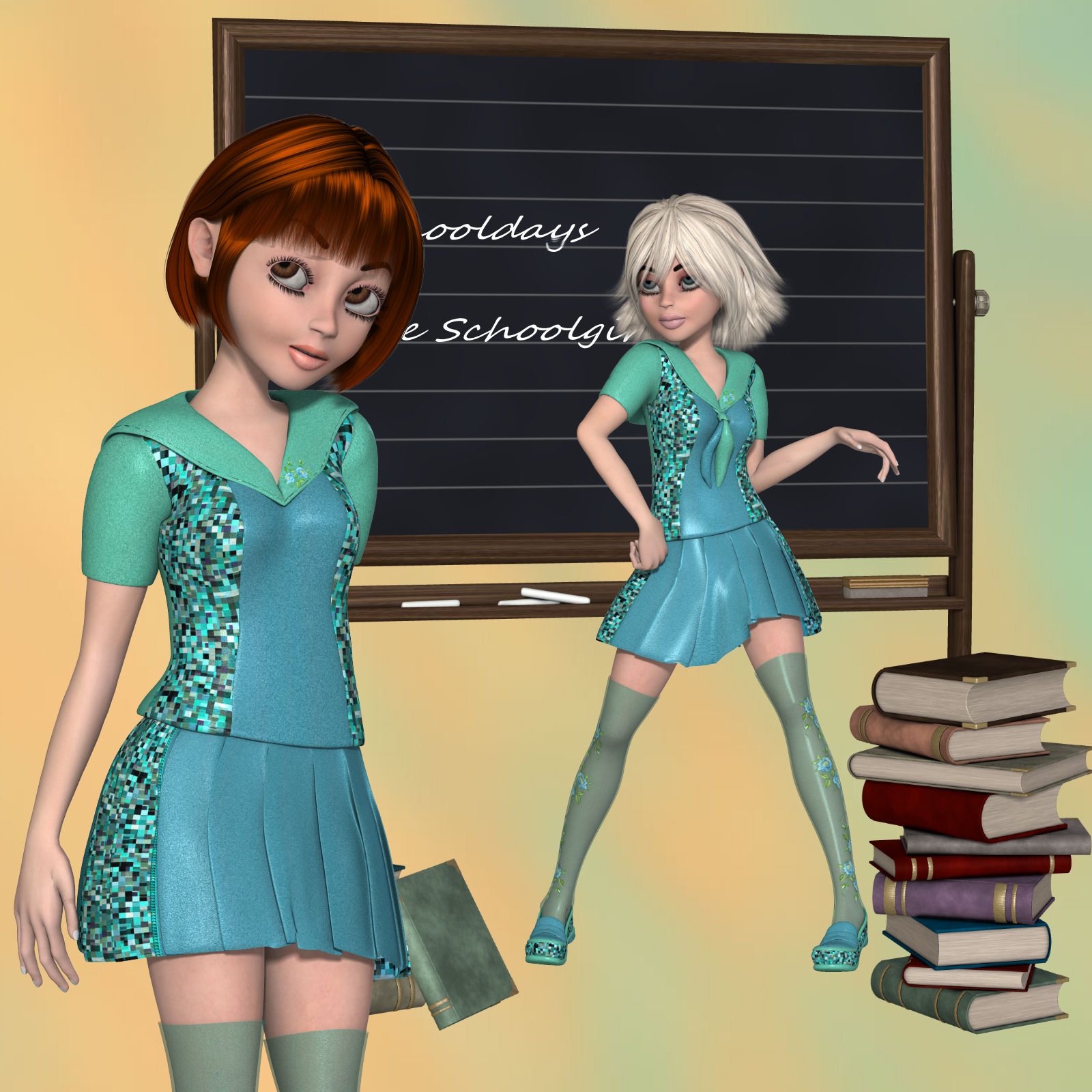 DA-Schooldays for Maisie Schoolgirl by N/A