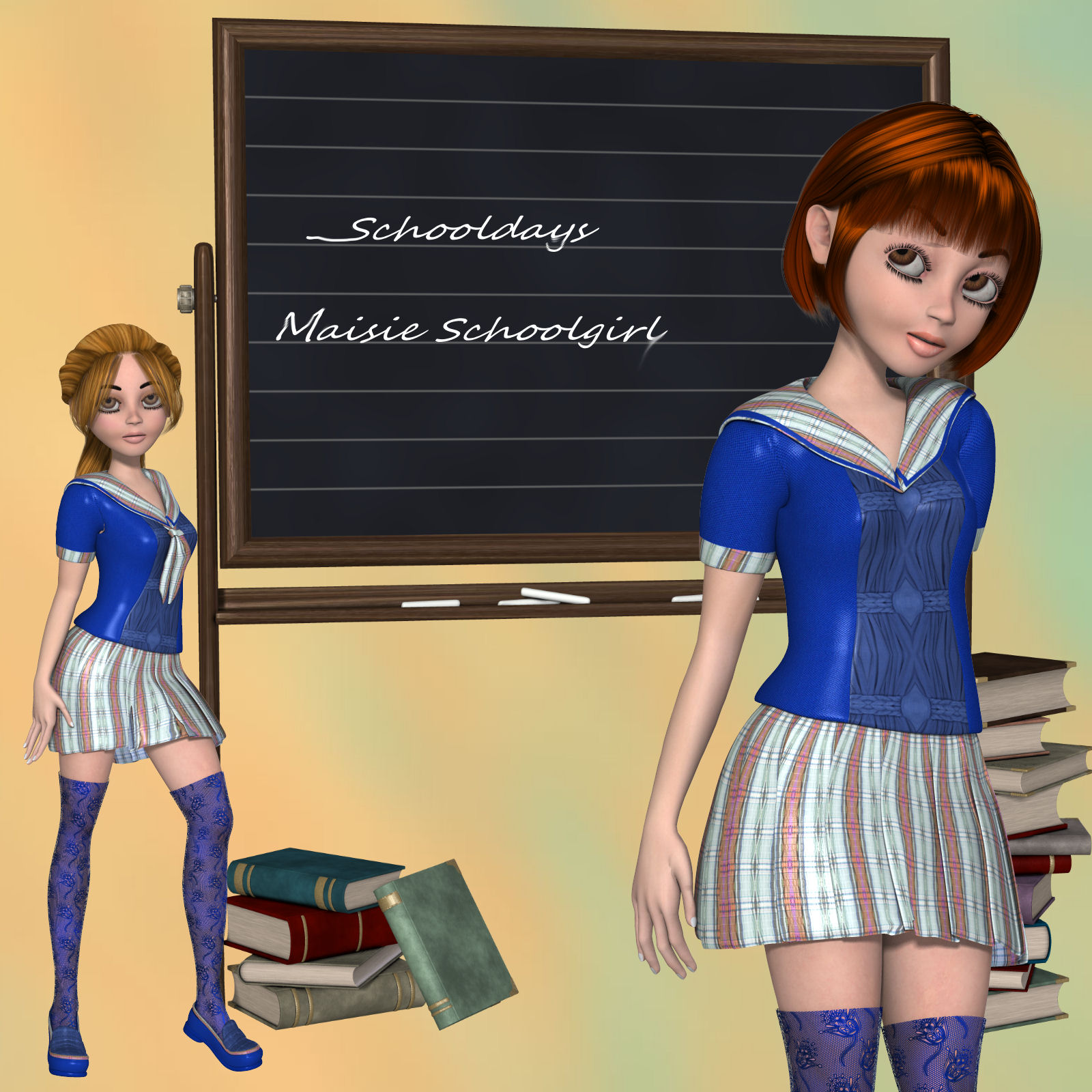 DA-Schooldays for Maisie Schoolgirl by N/A