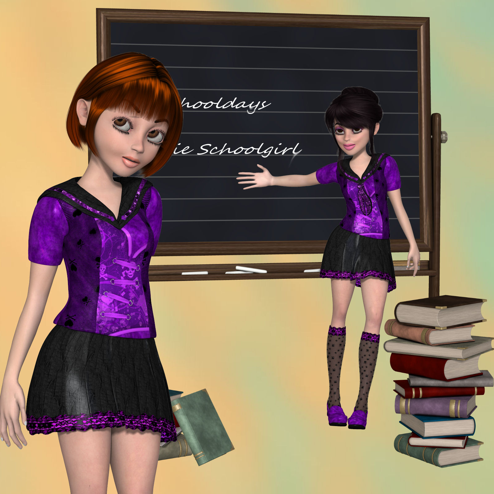 DA-Schooldays for Maisie Schoolgirl by N/A