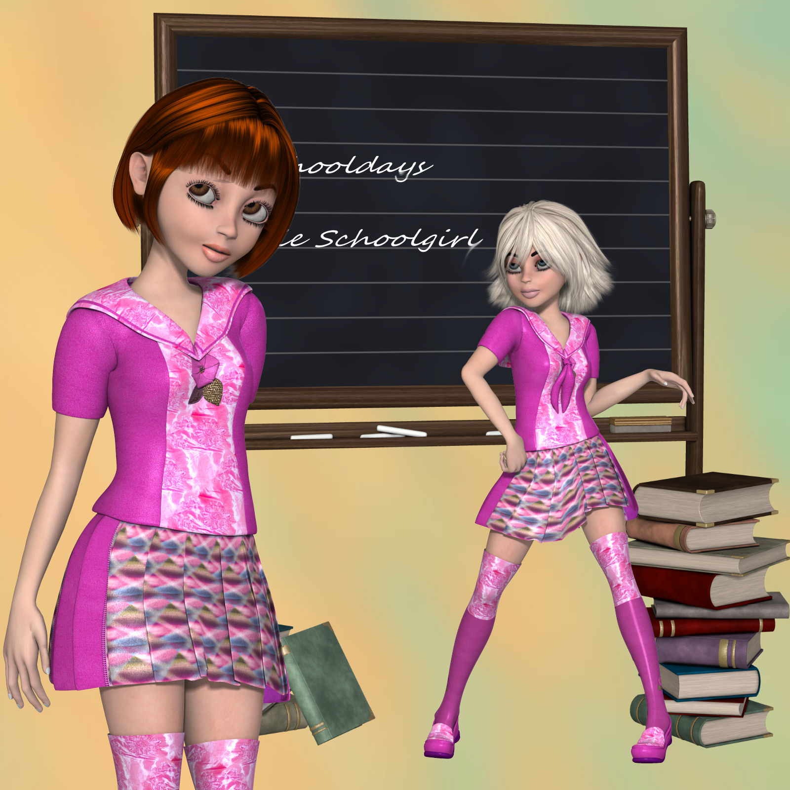 DA-Schooldays for Maisie Schoolgirl by N/A