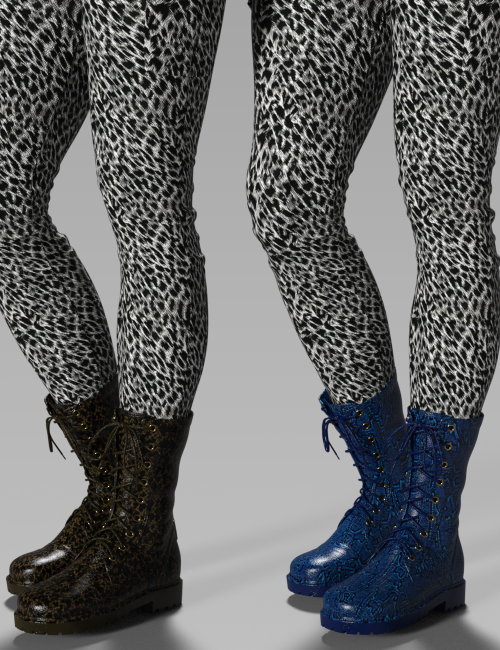 InStyle - Dawn Combat Boots by N/A