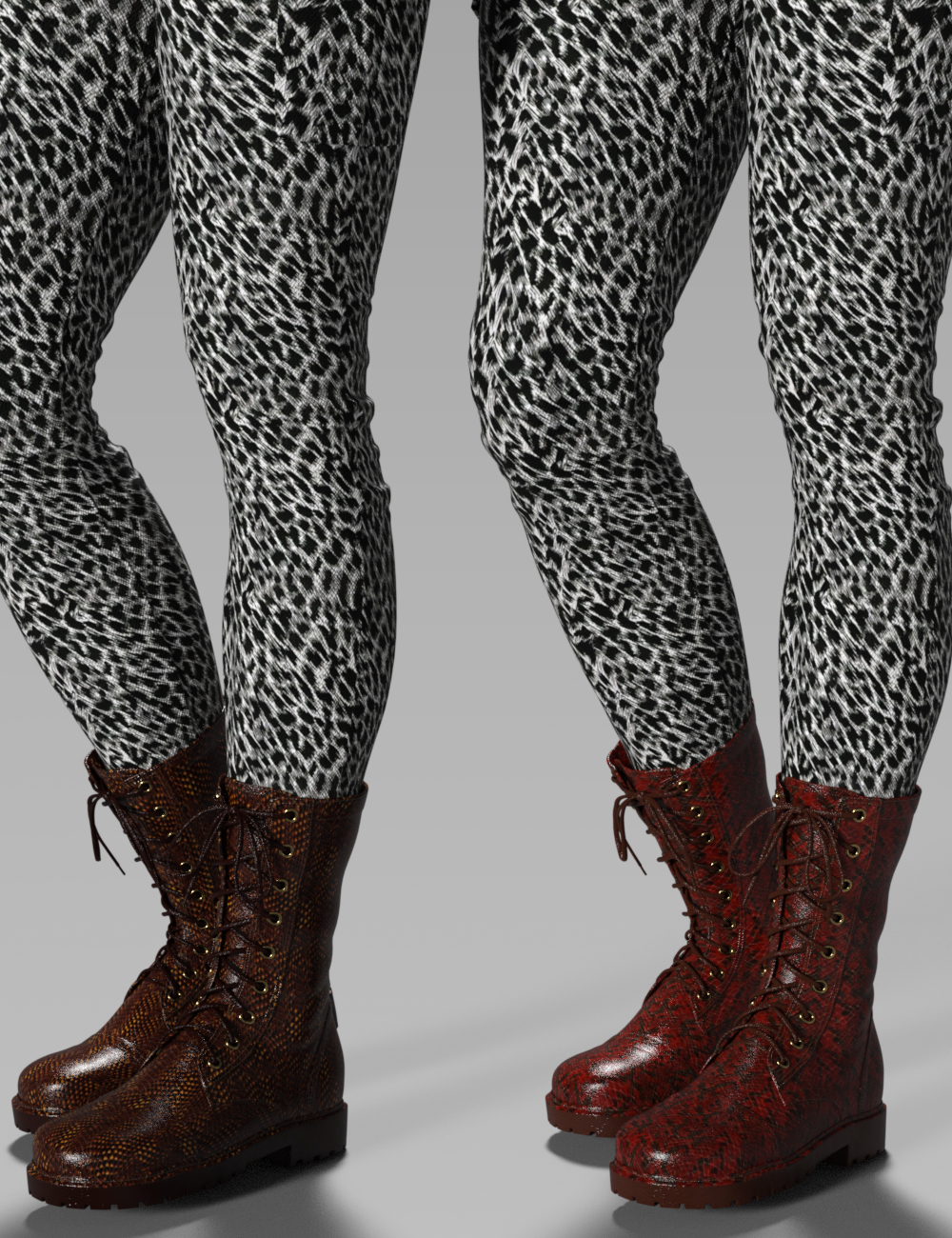InStyle - Dawn Combat Boots by N/A