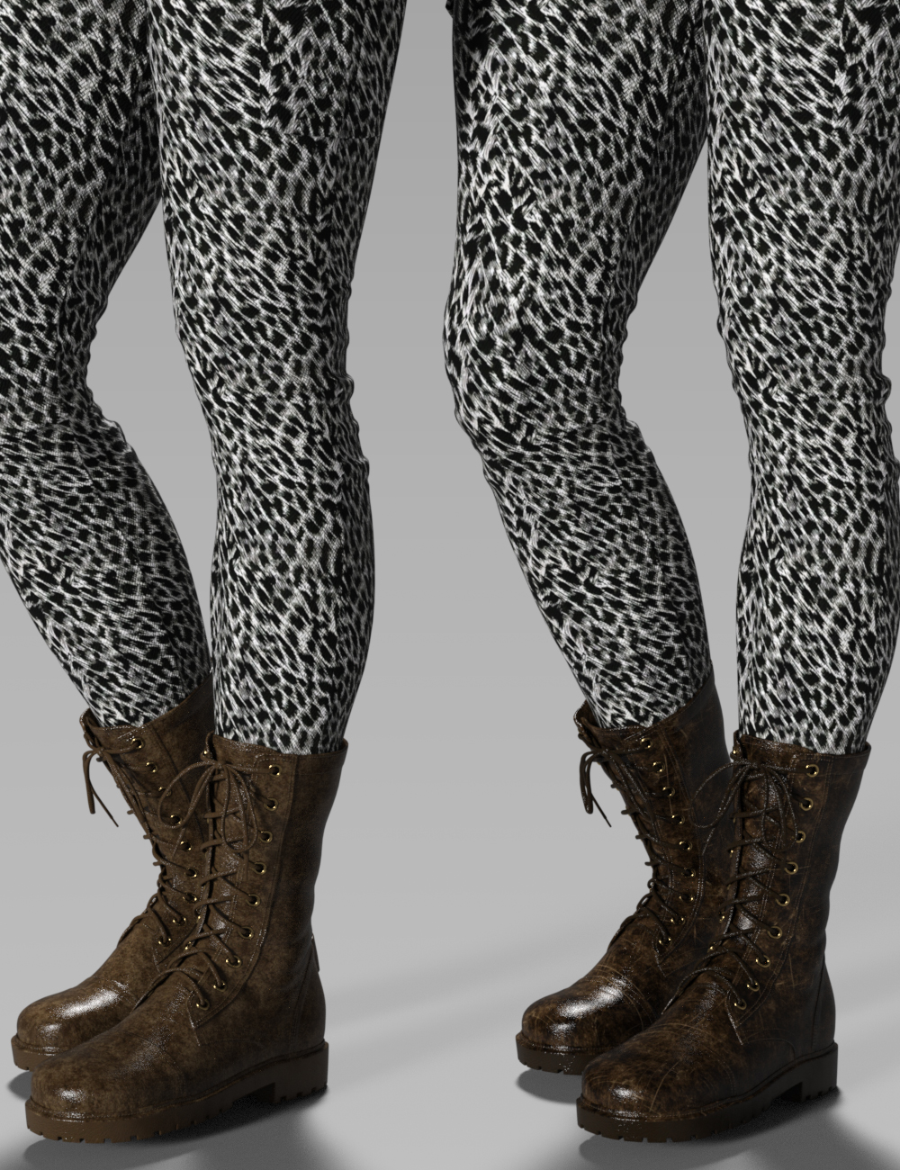 InStyle - Dawn Combat Boots by N/A