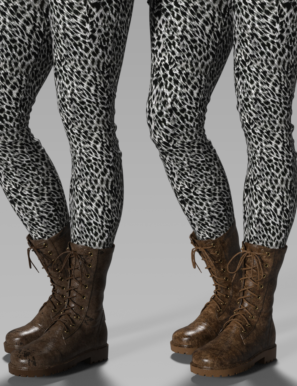 InStyle - Dawn Combat Boots by N/A