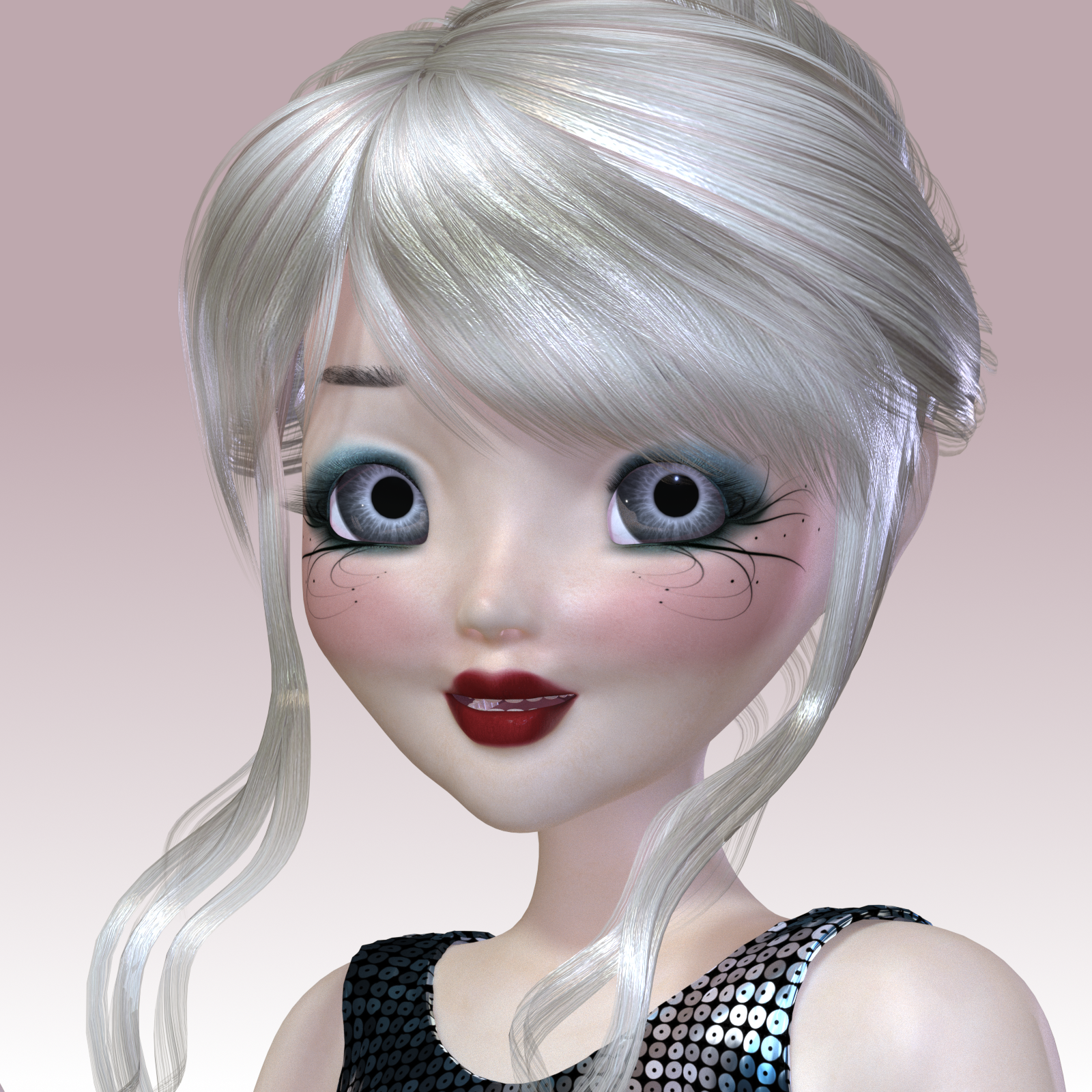 Sisi character for Maisie and Poser 11 by N/A