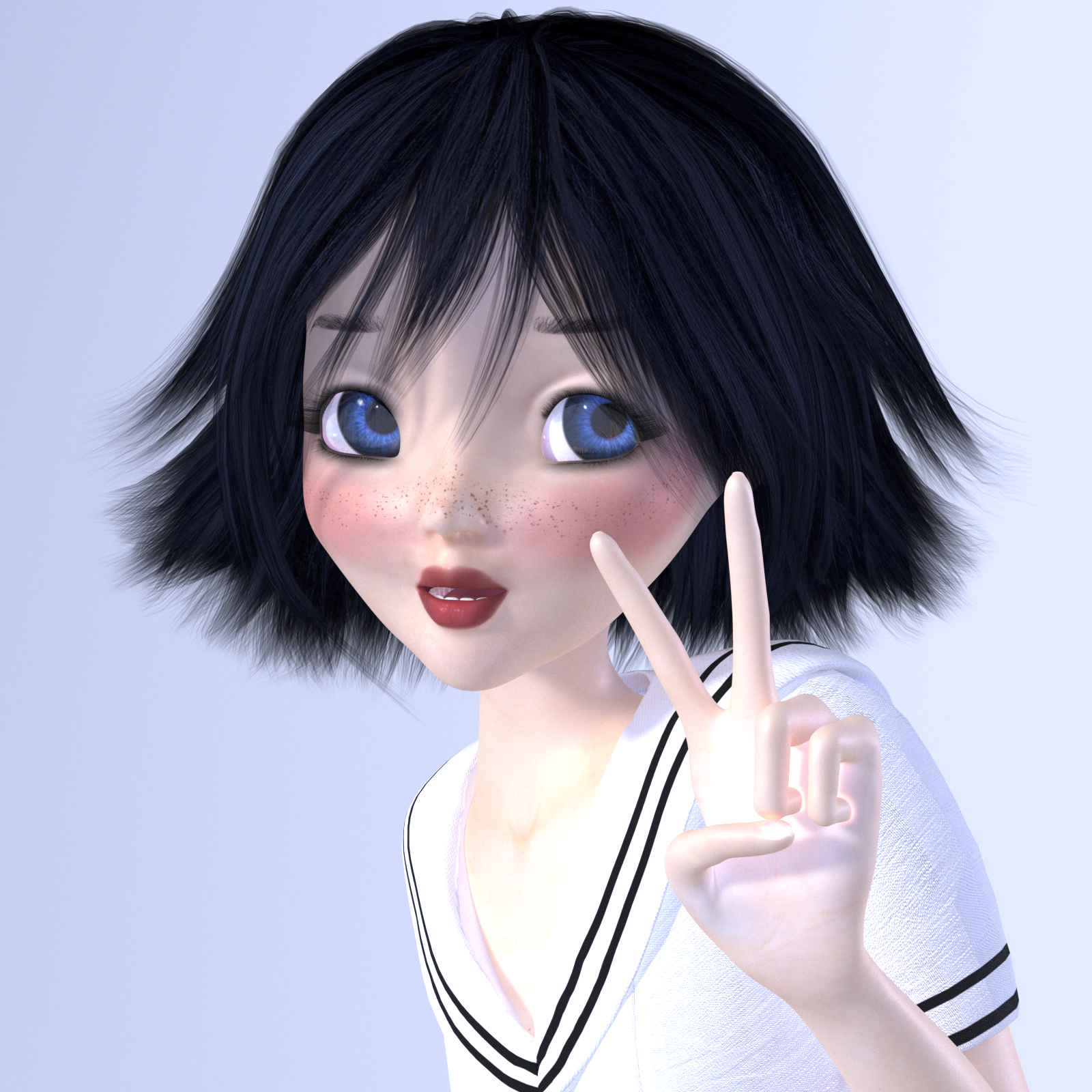 Sisi character for Maisie and Poser 11 by N/A