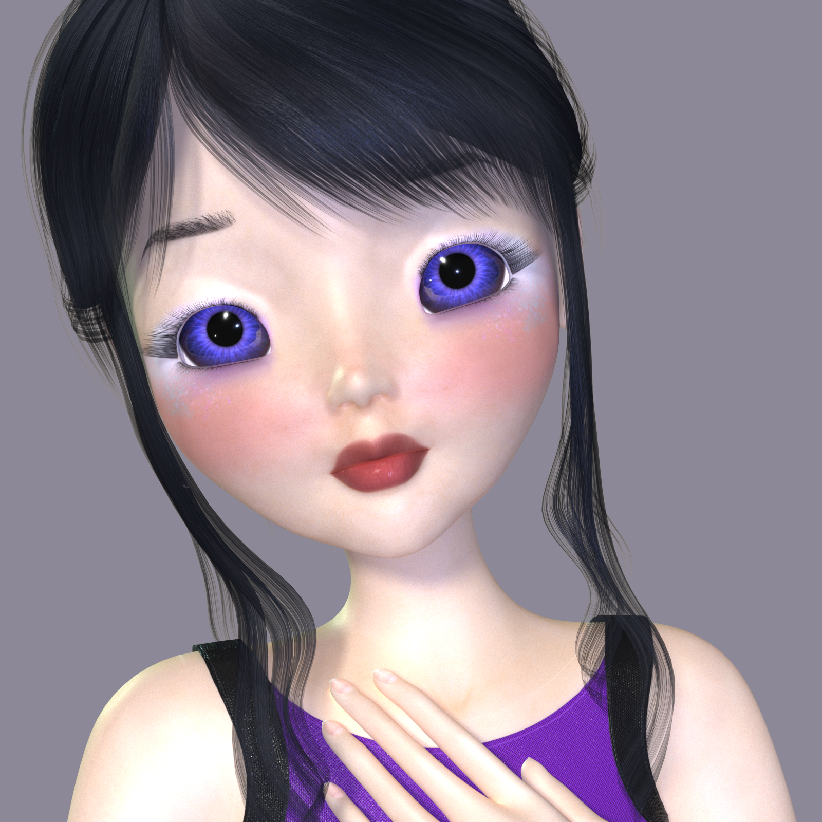 Sisi character for Maisie and Poser 11 by N/A