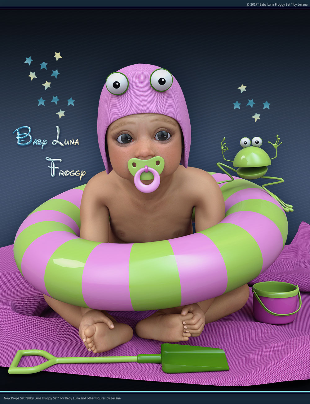 Baby Luna Froggy Set by N/A