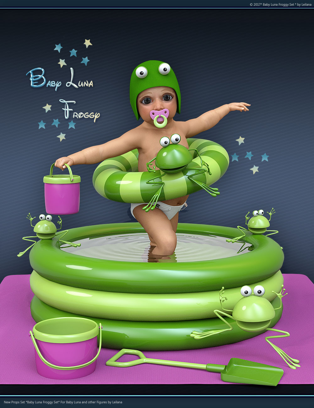 Baby Luna Froggy Set by N/A