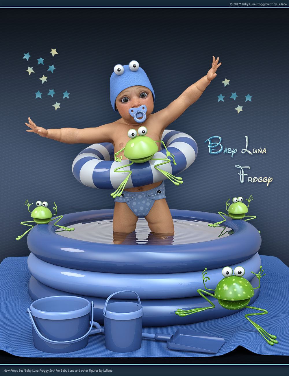 Baby Luna Froggy Set by N/A