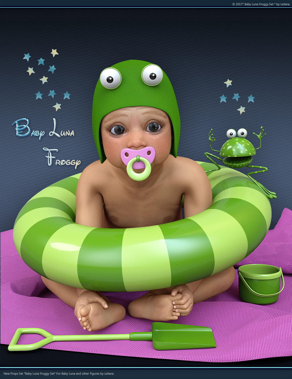 Baby Luna Froggy Set by N/A