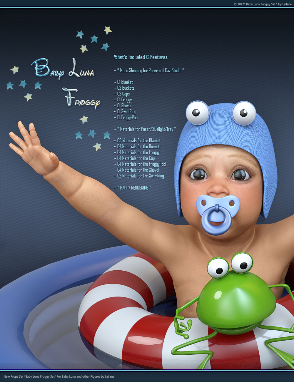 Baby Luna Froggy Set by N/A