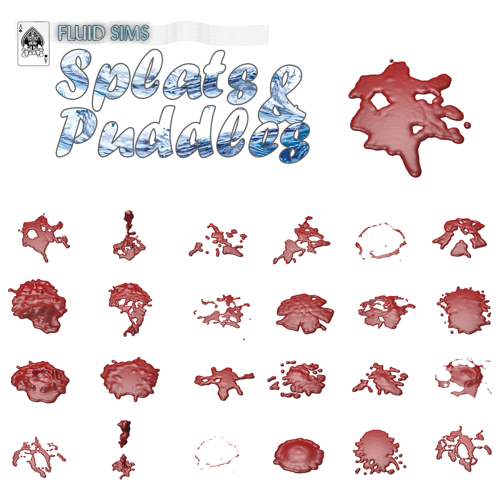 Splashes and puddles by N/A
