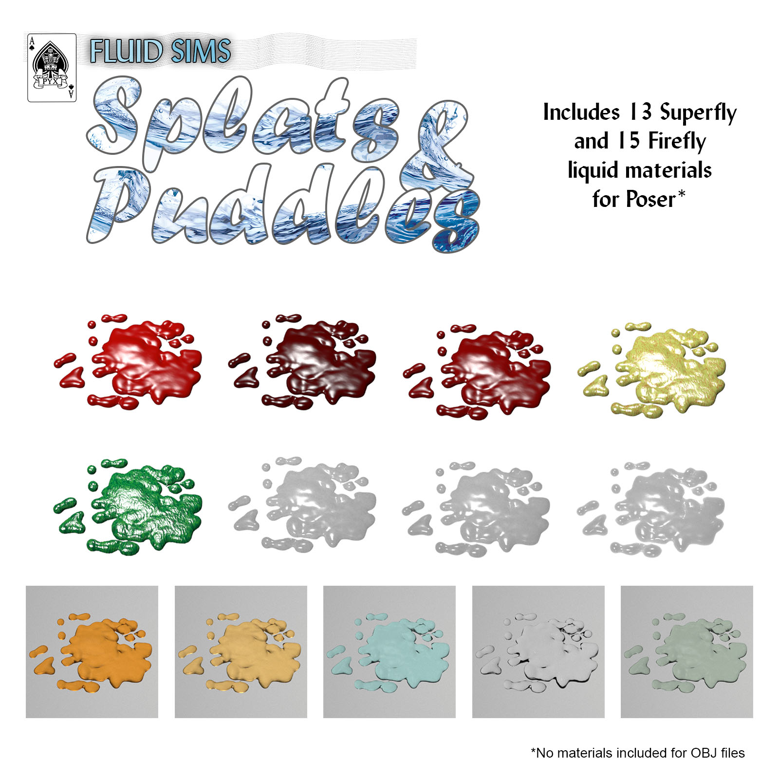 Splashes and puddles by N/A