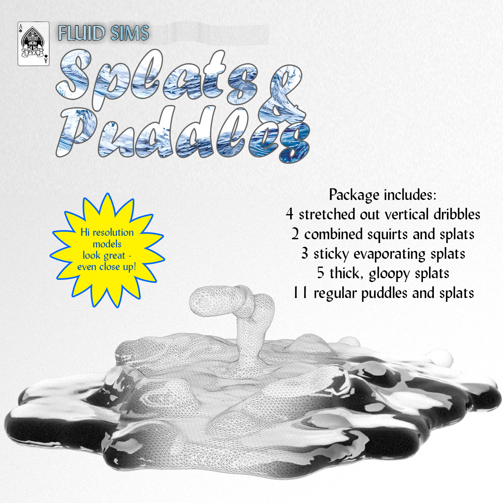 Splashes and puddles by N/A
