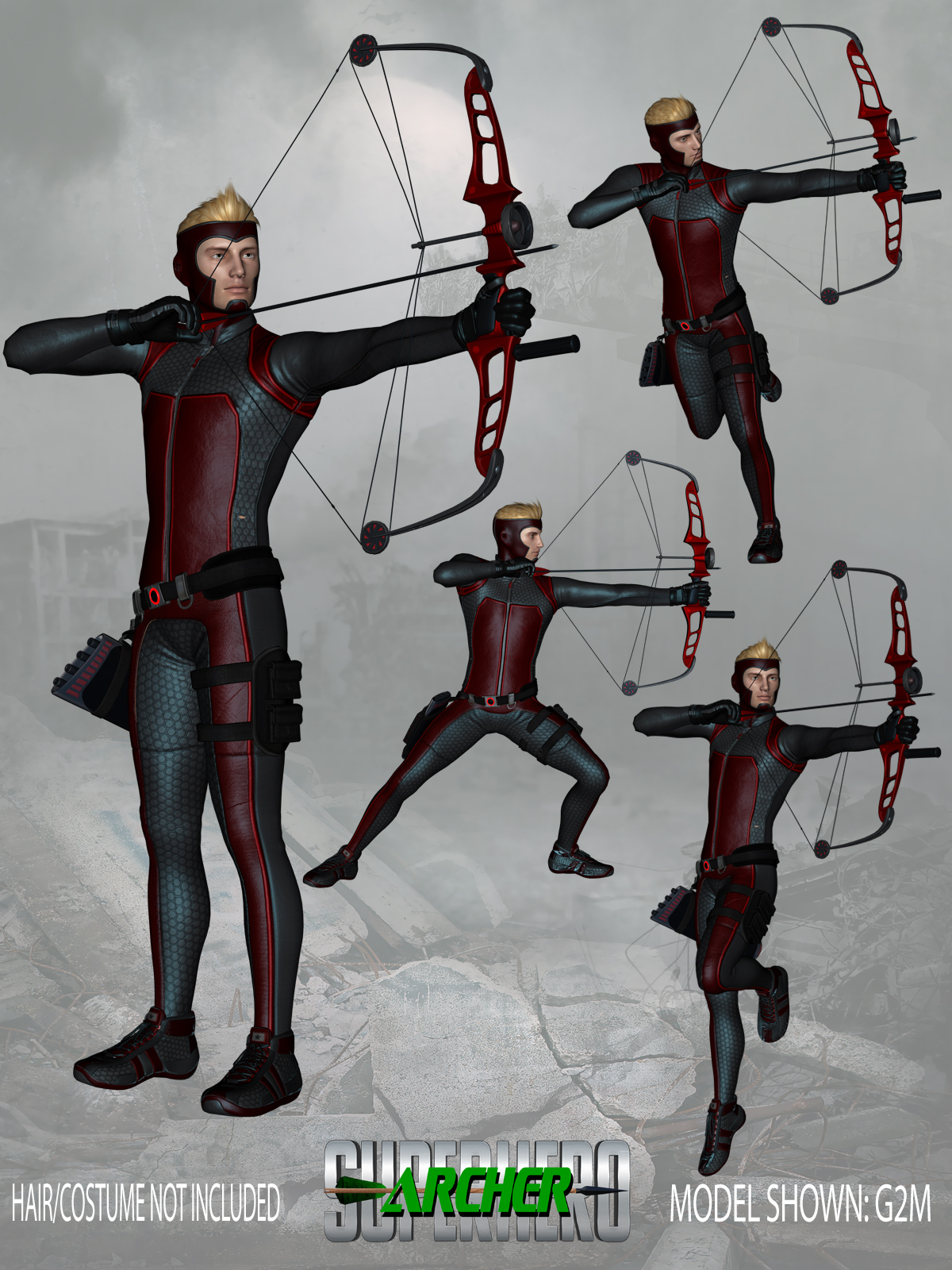 SuperHero Archer for G2M Volume 2 by N/A