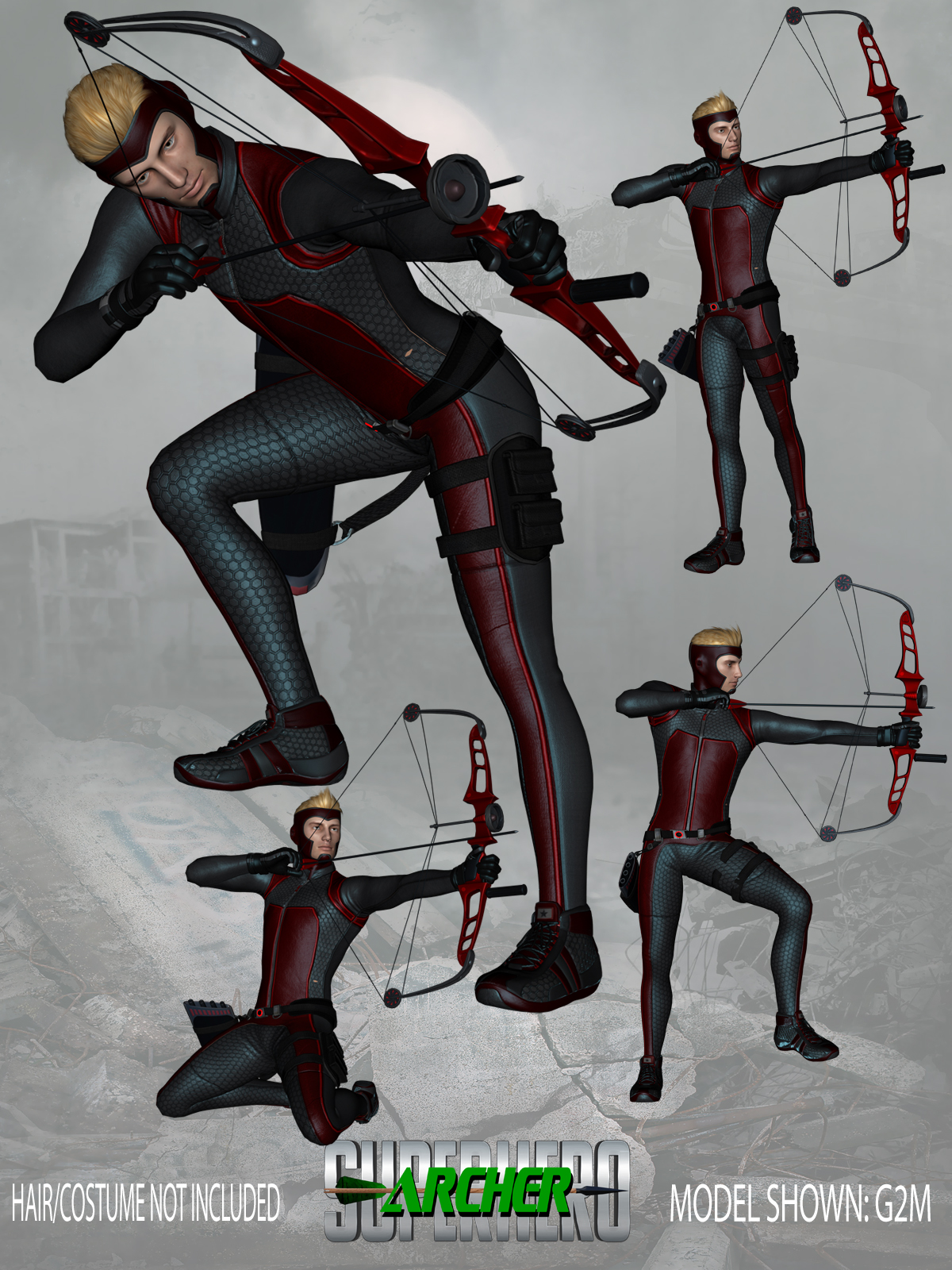 SuperHero Archer for G2M Volume 2 by N/A