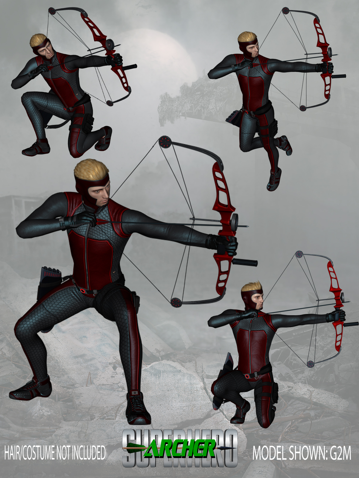 SuperHero Archer for G2M Volume 2 by N/A