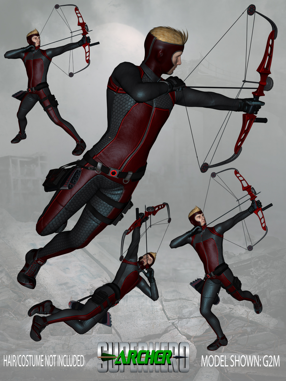 SuperHero Archer for G2M Volume 2 by N/A