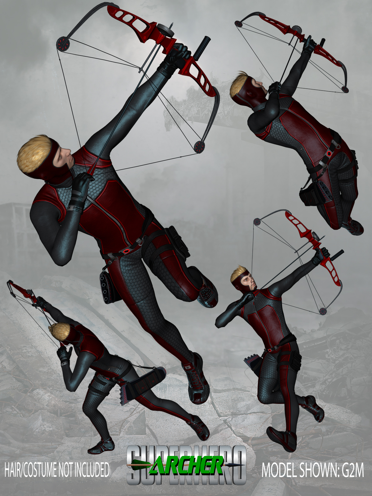 SuperHero Archer for G2M Volume 2 by N/A