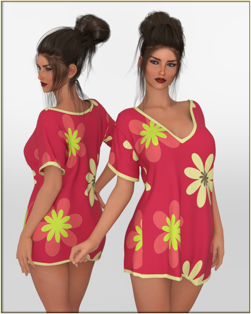 Faxhion - Boyfriend T-Shirt Wet & Dry by N/A