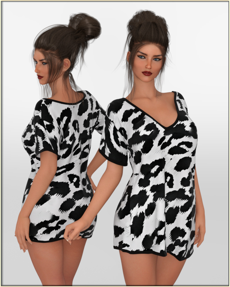Faxhion - Boyfriend T-Shirt Wet & Dry by N/A
