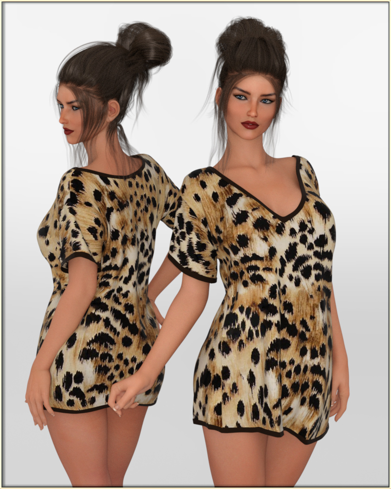 Faxhion - Boyfriend T-Shirt Wet & Dry by N/A