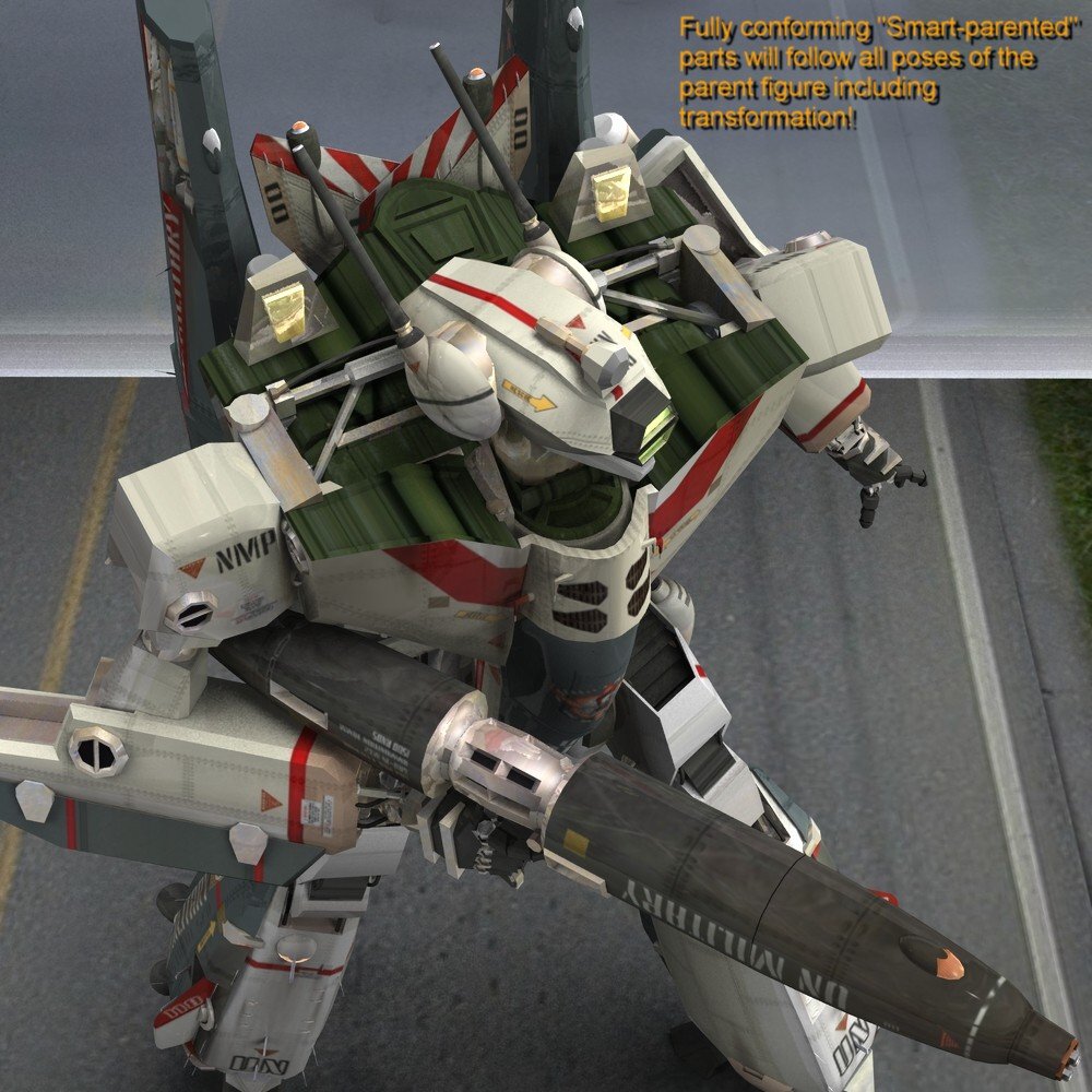 VGF-14 D Wildcat LEO Boosters (for Poser) by N/A