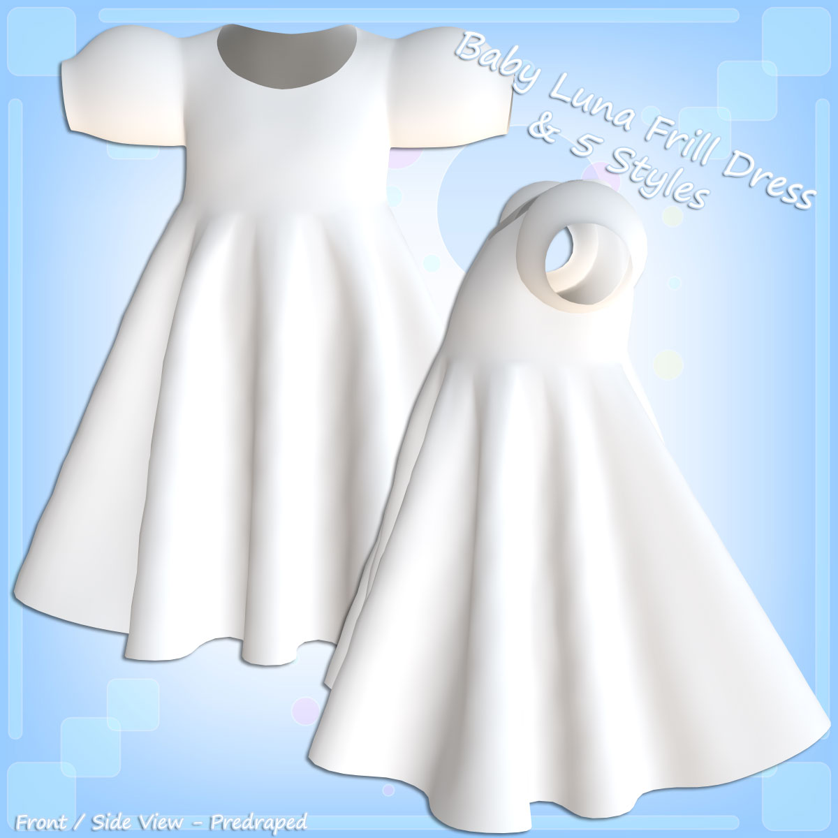 Baby Luna Frill Dress and 5 Styles by N/A