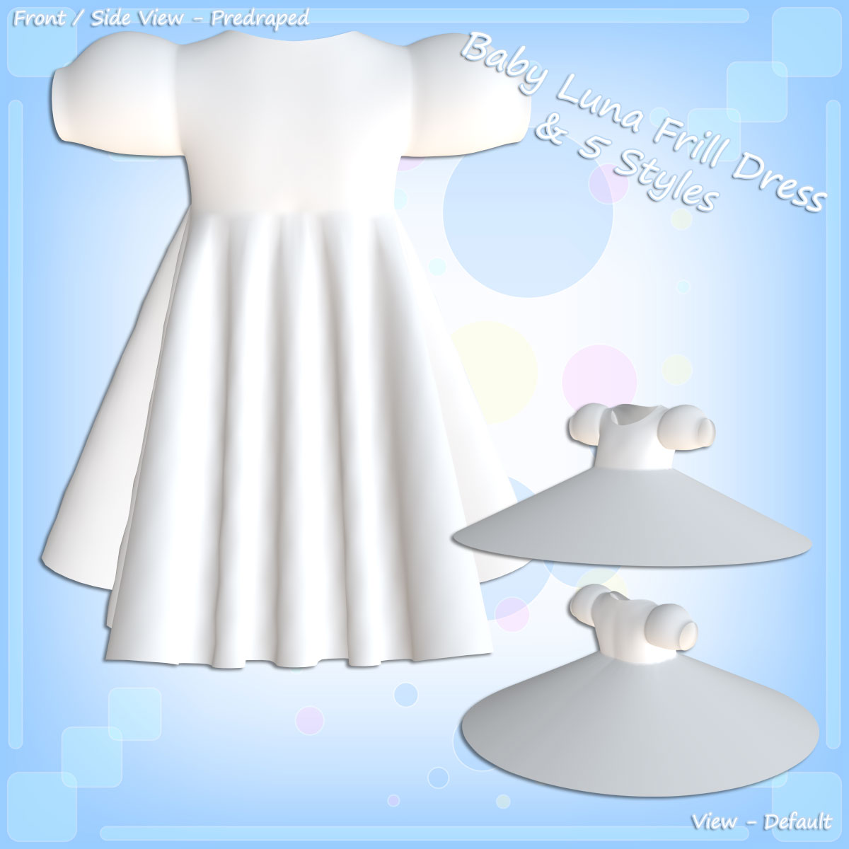Baby Luna Frill Dress and 5 Styles by N/A