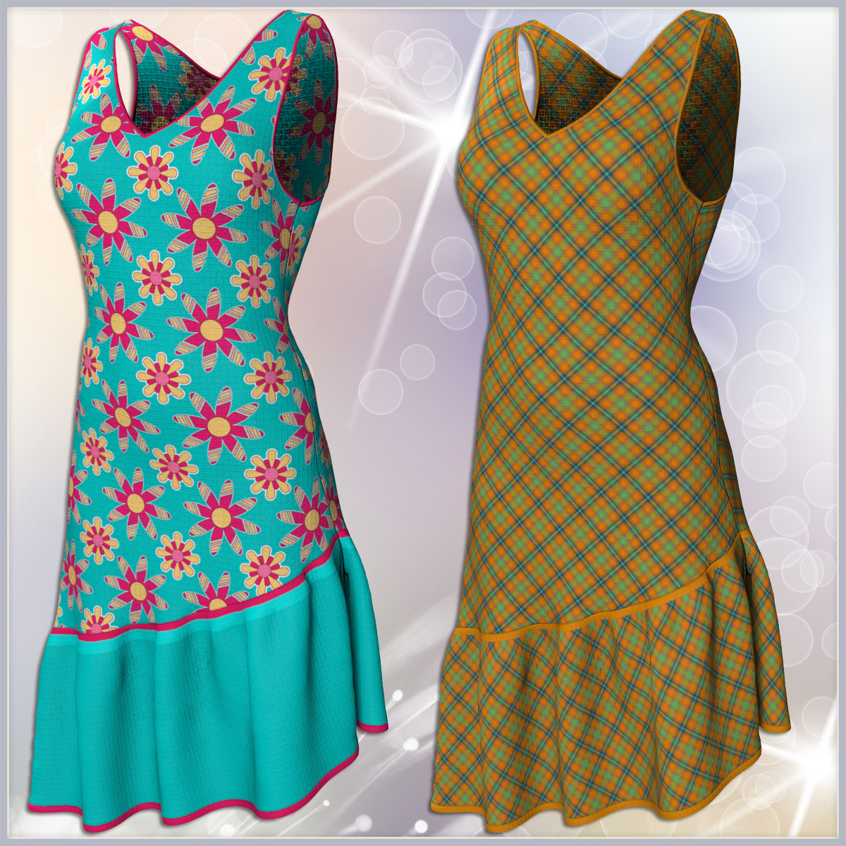 Pauline Romantic Dress by N/A