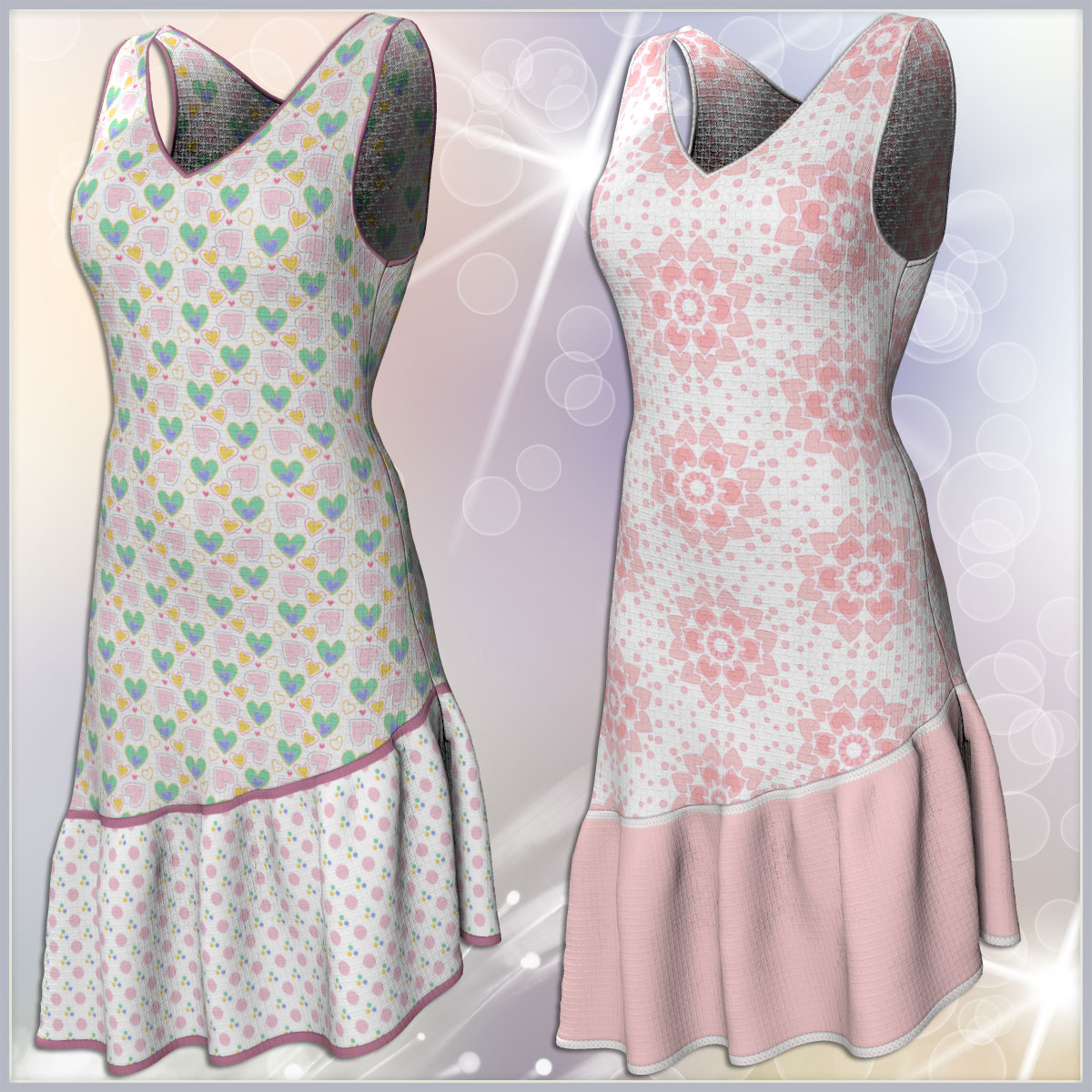 Pauline Romantic Dress by N/A