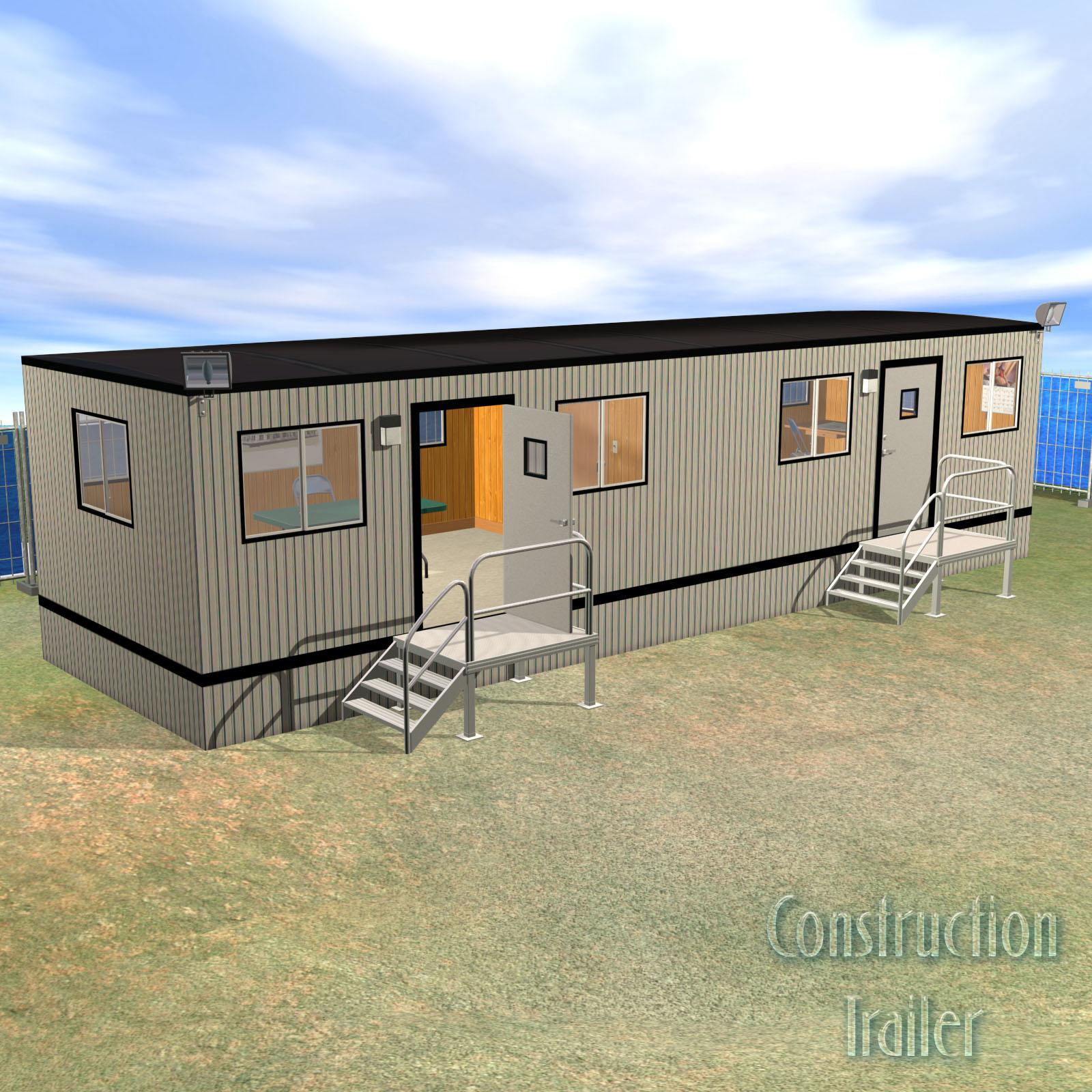 Construction Trailer by N/A