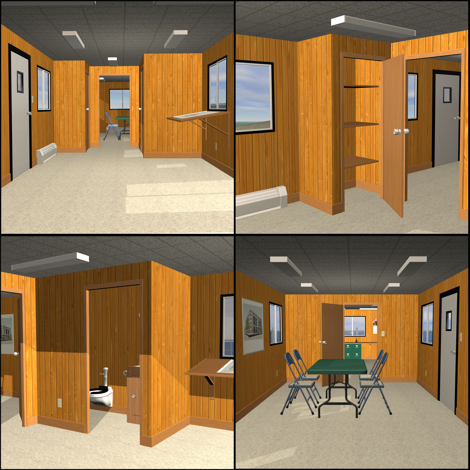 Construction Trailer by N/A