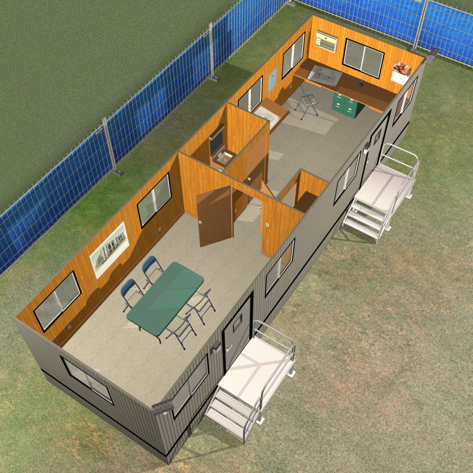 Construction Trailer by N/A