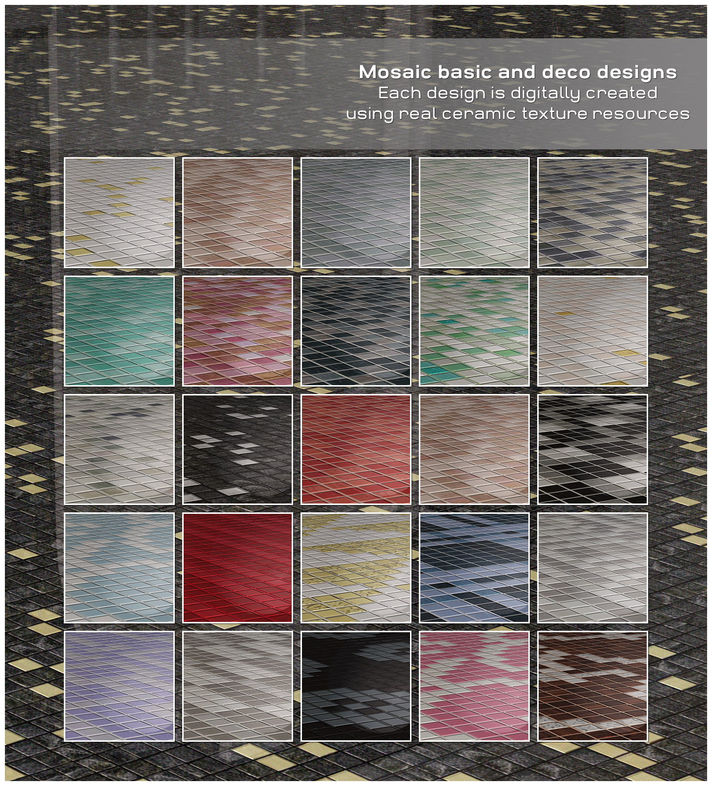 DAZ Iray - Mosaic Ceramics by N/A