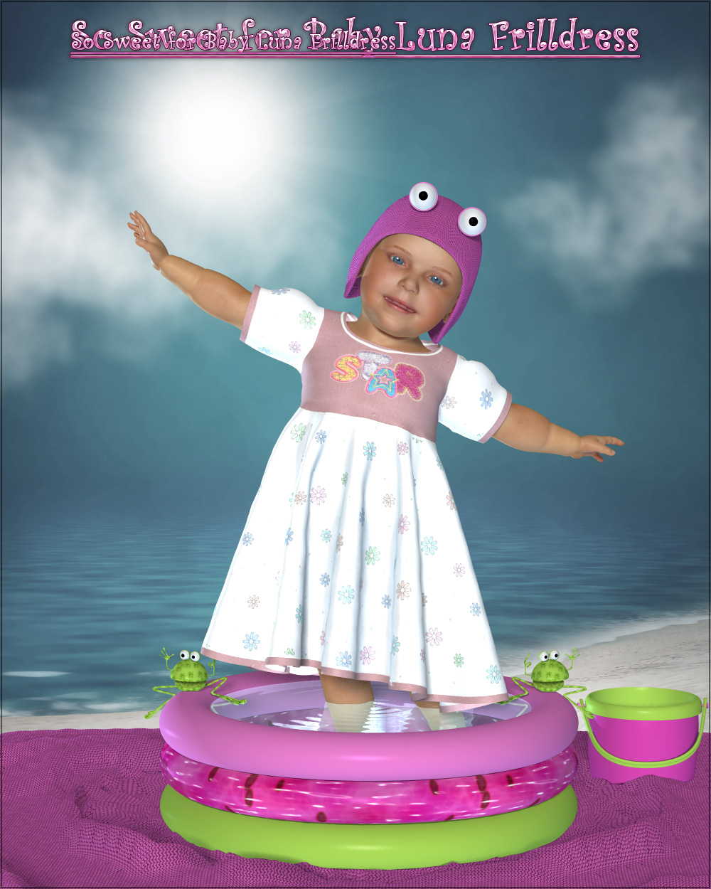 So Sweet for Baby Luna Frill dress by N/A