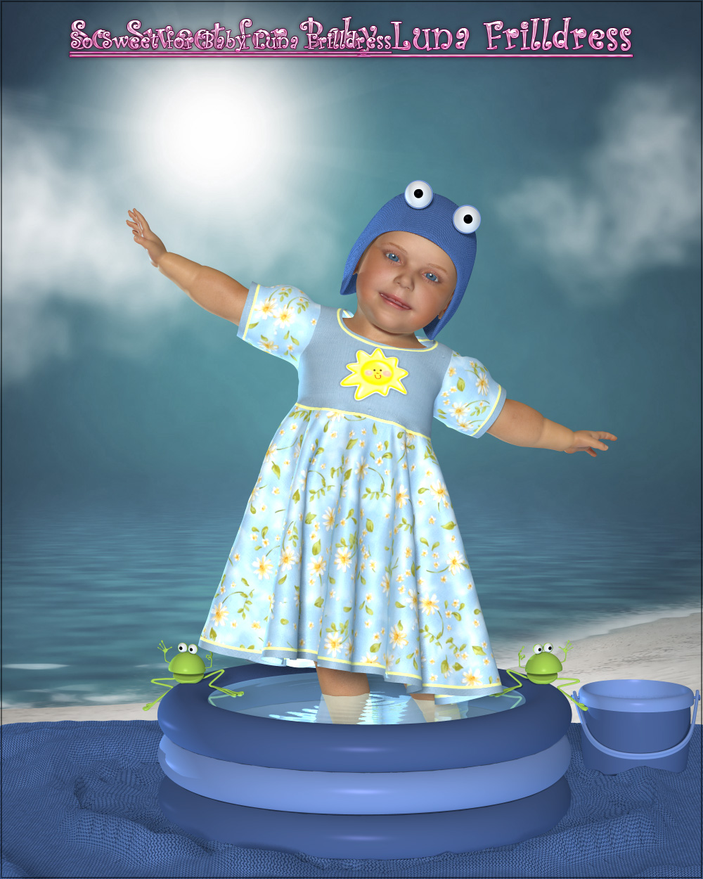 So Sweet for Baby Luna Frill dress by N/A