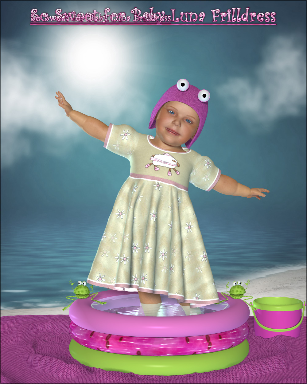 So Sweet for Baby Luna Frill dress by N/A