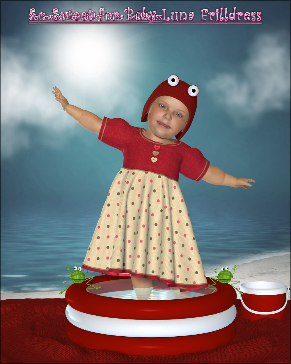 So Sweet for Baby Luna Frill dress by N/A